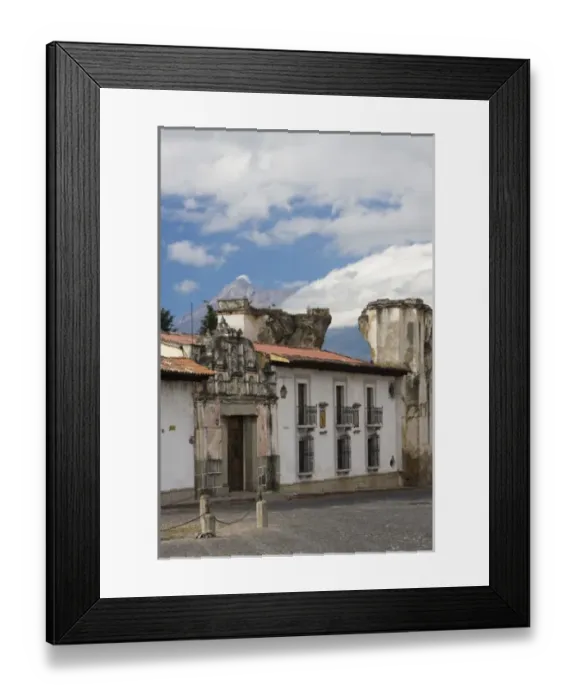 Framed Print : Guatemala, Antigua. Old ruins in the town of Antigua Framed Print : Guatemala, Antigua. Old ruins in the town of Antigua