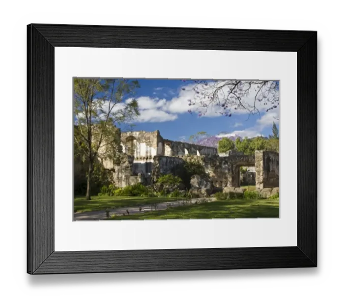 Framed Print : Guatemala, Antigua. School bulit by friars in 1757, it did not have the royal approval Framed Print : Guatemala, Antigua. School bulit by friars in 1757, it did not have the royal approval