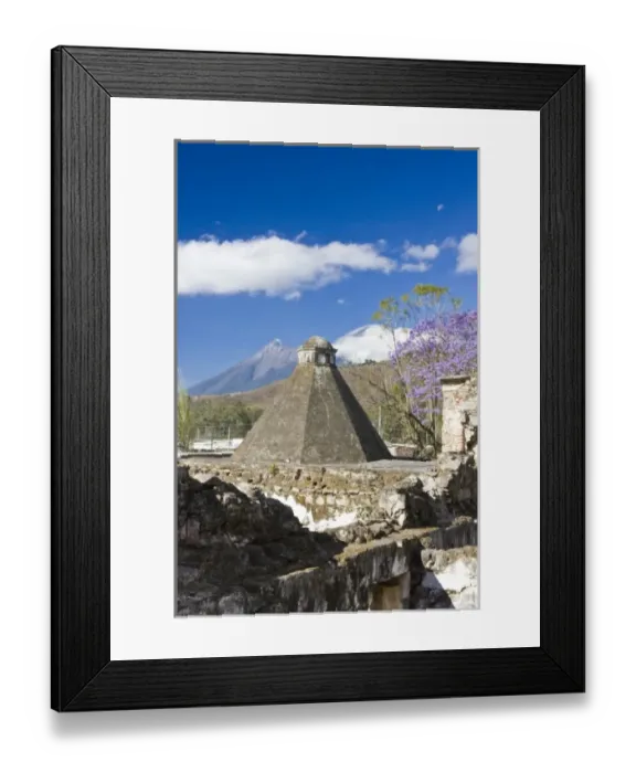 Framed Print : Guatemala, Antigua. School bulit by friars in 1757, it did not have the royal approval