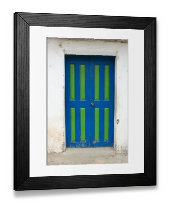 Framed Print : Guatemala, Chichicastenango. Bright colored doors in the town of Chichicastenango Framed Print : Guatemala, Chichicastenango. Bright colored doors in the town of Chichicastenango