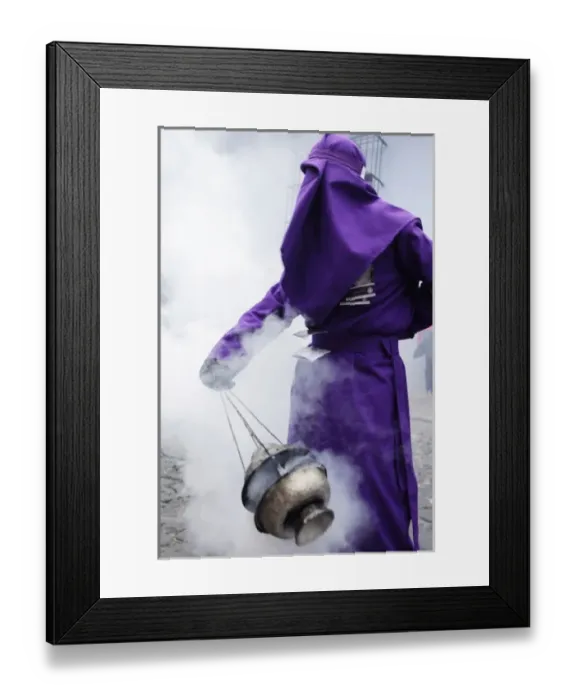 Framed Print : Antigua, Guatemala. Holy Week processions