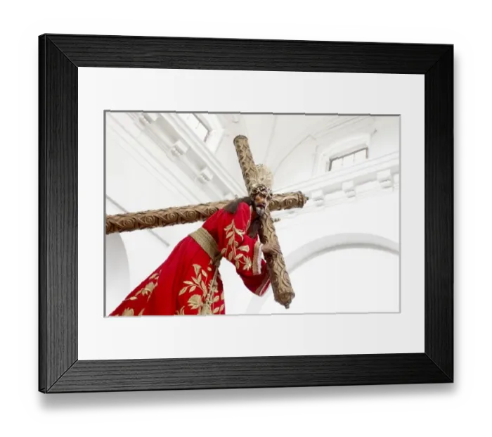 Framed Print : Antigua, Guatemala. Holy Week processions Framed Print : Antigua, Guatemala. Holy Week processions