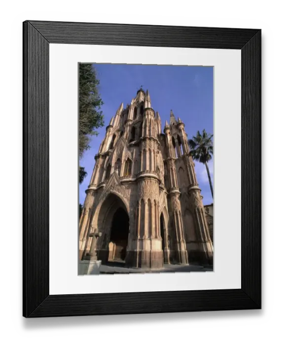 Framed Print : Parish Church in San Miguel de Allende Mexico Framed Print : Parish Church in San Miguel de Allende Mexico