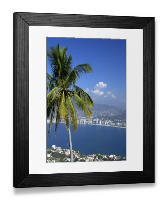 Framed Print : North America, Mexico, State of Guerrero, Acapulco. Overview of the Gold Zone & Acapulco Framed Print : North America, Mexico, State of Guerrero, Acapulco. Overview of the Gold Zone & Acapulco