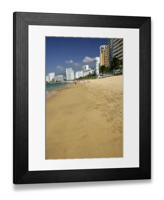 Framed Print : North America, Mexico, State of Guerrero, Acapulco. Popular beach area in the Golden Framed Print : North America, Mexico, State of Guerrero, Acapulco. Popular beach area in the Golden