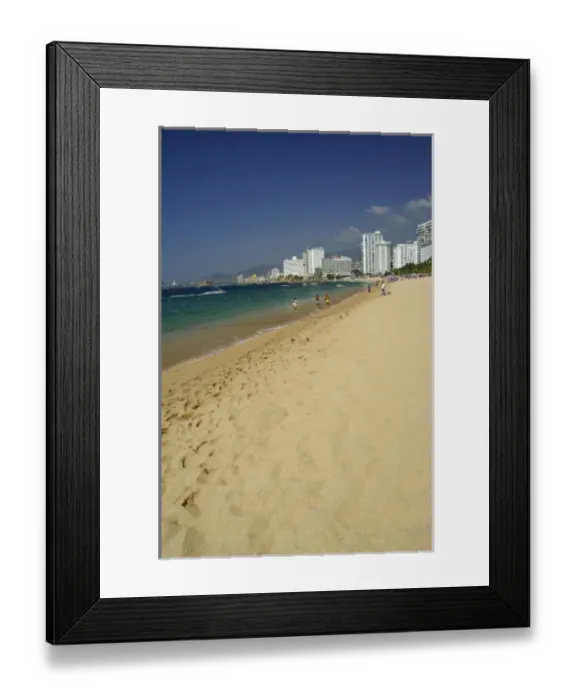 Framed Print : North America, Mexico, State of Guerrero, Acapulco. Popular beach area in the Golden Framed Print : North America, Mexico, State of Guerrero, Acapulco. Popular beach area in the Golden