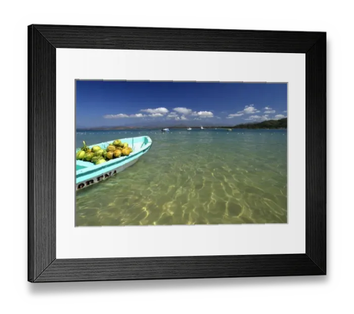 Framed Print : North America, Mexico, State of Guerrero, Ixtapa & Zihuatanejo, Isla Ixtapa