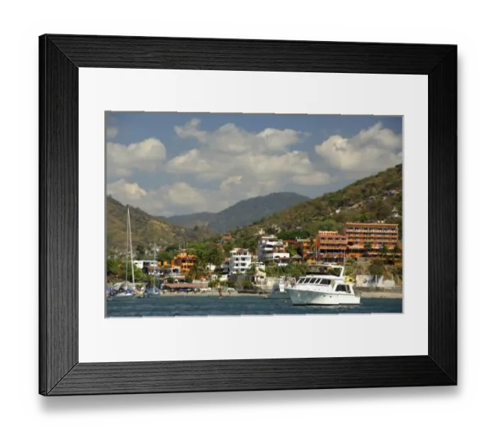 Framed Print : North America, Mexico, State of Guerrero, Zihuatanejo. Resort lined coast of Zihuatanejo Framed Print : North America, Mexico, State of Guerrero, Zihuatanejo. Resort lined coast of Zihuatanejo