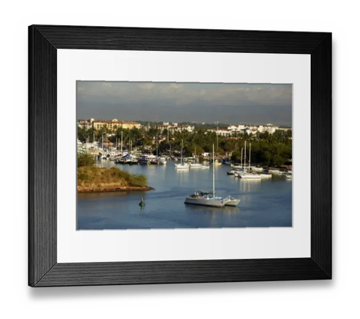Framed Print : North America, Mexico, State of Jalisco, Puerto Vallarta. Puerto Vallarta harbor from Banderas Bay Framed Print : North America, Mexico, State of Jalisco, Puerto Vallarta. Puerto Vallarta harbor from Banderas Bay