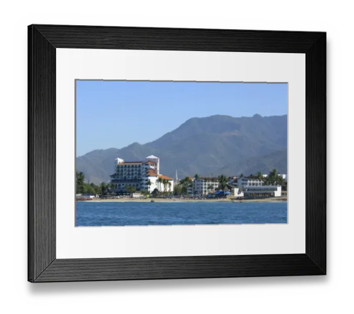 Framed Print : North America, Mexico, State of Jalisco, Puerto Vallarta. View of Puerto Vallarta from Banderas Bay Framed Print : North America, Mexico, State of Jalisco, Puerto Vallarta. View of Puerto Vallarta from Banderas Bay