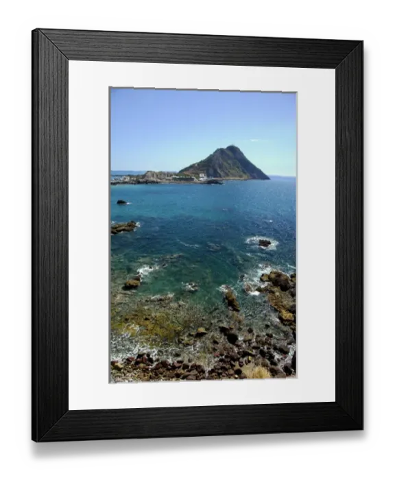 Framed Print : North America, Mexico, State of Sinaloa, Mazatlan, Lookout Hill. View of El Faro lighthouse hill