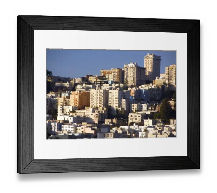 Framed Print : North America, USA, California, San Francisco