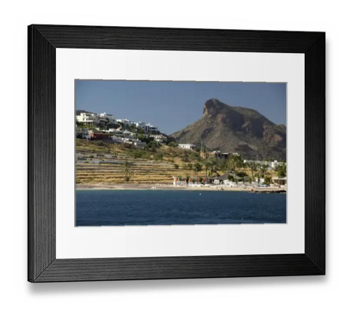 Framed Print : Mexico, Sonora, San Carlos. Sea of Cortez, Sierra Madres. THIS IMAGE HAS SOME RESTRICTIONS Framed Print : Mexico, Sonora, San Carlos. Sea of Cortez, Sierra Madres. THIS IMAGE HAS SOME RESTRICTIONS