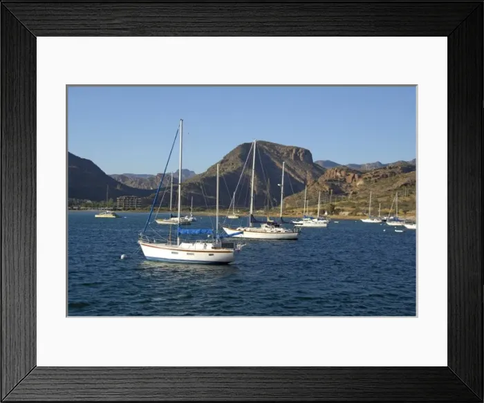 Framed Print : Mexico, State of Sonora, San Carlos. this Image has some Restrictions for US Land Tour Operators