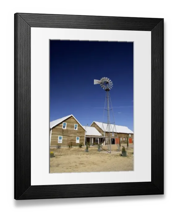 Framed Print : Mexico, State of Chihuahua. Mennonite settlement of Cuahtemoc. THIS IMAGE HAS SOME