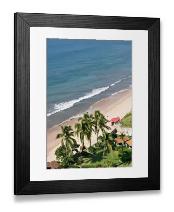 Framed Print : North America, Mexico, Mazatlan. A view of the beach (Playa Gaviotas) from the El Framed Print : North America, Mexico, Mazatlan. A view of the beach (Playa Gaviotas) from the El