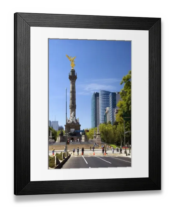 Framed Print : El Angel de la Independencia in Mexico City, Mexico