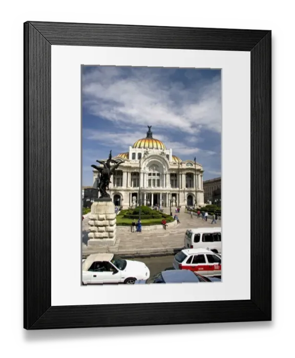 Framed Print : The Palace of Fine Arts in Mexico City, Mexico Framed Print : The Palace of Fine Arts in Mexico City, Mexico