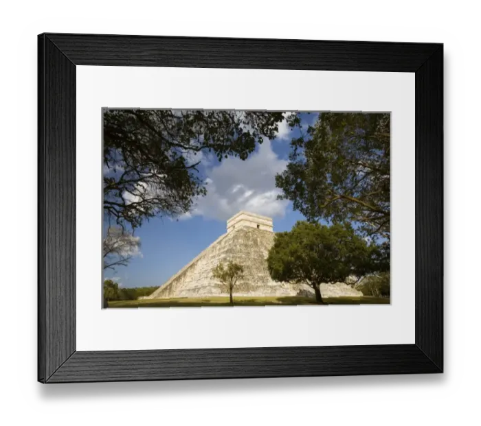 Framed Print : Mexico, Yucatan. Chichen Itza is a large pre-Columbian archaeological site built by the Maya Framed Print : Mexico, Yucatan. Chichen Itza is a large pre-Columbian archaeological site built by the Maya