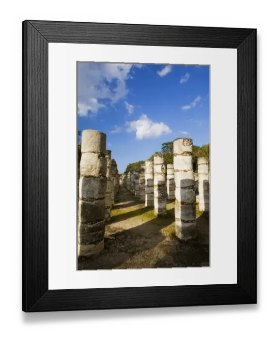 Framed Print : Mexico, Yucatan. Chichen Itza is a large pre-Columbian archaeological site built Framed Print : Mexico, Yucatan. Chichen Itza is a large pre-Columbian archaeological site built