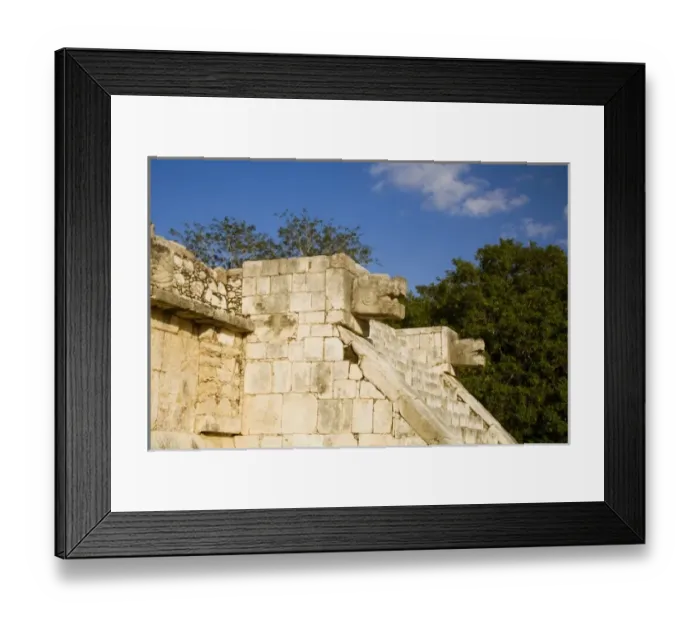 Framed Print : Mexico, Yucatan. Chichen Itza is a large pre-Columbian archaeological site built Framed Print : Mexico, Yucatan. Chichen Itza is a large pre-Columbian archaeological site built