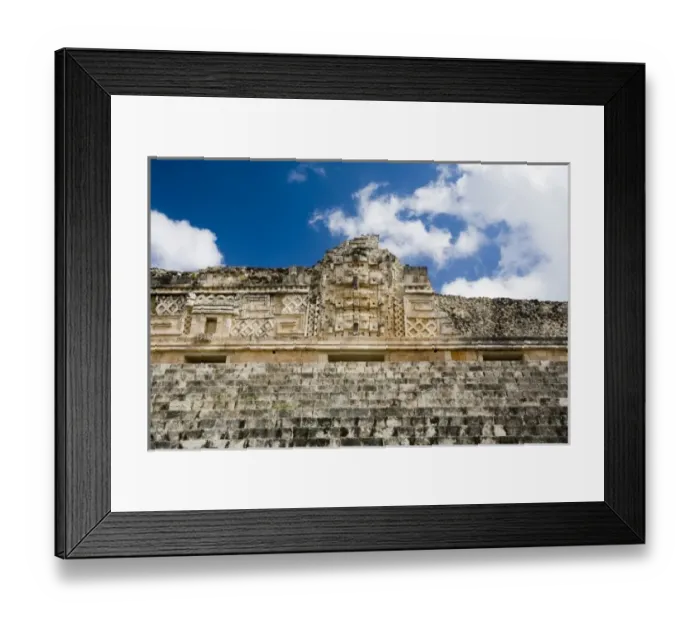 Framed Print : Mexico, Yucatan, Uxmal. Uxmal, a large pre-Columbian ruined city of the Mayan civilization Framed Print : Mexico, Yucatan, Uxmal. Uxmal, a large pre-Columbian ruined city of the Mayan civilization