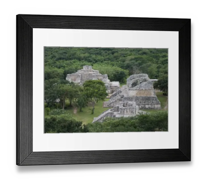 Framed Print : Mexico, Yucatan, Valladolid, Ek Balam Mayan ruins in jungle Framed Print : Mexico, Yucatan, Valladolid, Ek Balam Mayan ruins in jungle