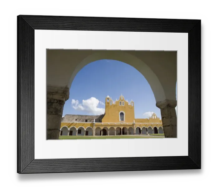 Framed Print : Mexico, Yucatan, Izamal, Convento de San Antonio de Padua, built 1533-1561 Framed Print : Mexico, Yucatan, Izamal, Convento de San Antonio de Padua, built 1533-1561