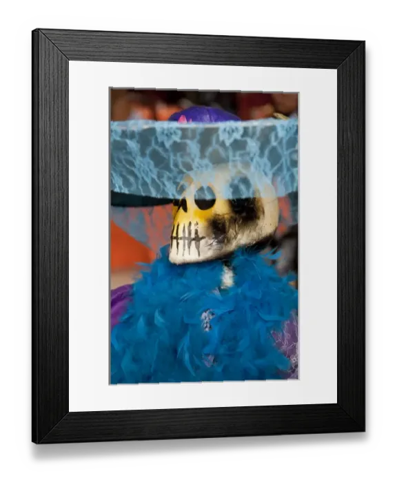 Framed Print : Mexico, Oaxaca Province, Oaxaca, elegant skeleton, Day of the Dead (Dias de los Muertos) Framed Print : Mexico, Oaxaca Province, Oaxaca, elegant skeleton, Day of the Dead (Dias de los Muertos)