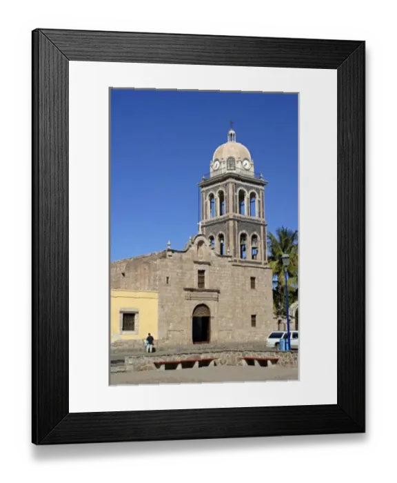 Framed Print : Americas, Mexico, Baja California Sur, Loreto. The Jesuit Mission of Our Lady of Loreto Framed Print : Americas, Mexico, Baja California Sur, Loreto. The Jesuit Mission of Our Lady of Loreto