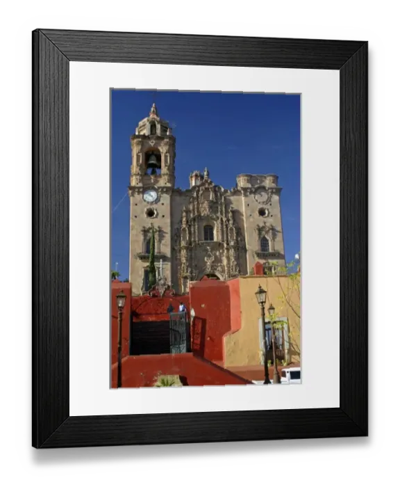 Framed Print : Americas, Mexico, La Valenica. The Temple of La Valencia, also known as San Cayetano Framed Print : Americas, Mexico, La Valenica. The Temple of La Valencia, also known as San Cayetano