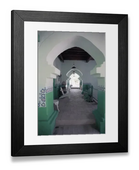 Framed Print : Mexico, Copper Canyon, Batopilas. Riverside Lodge, an upscale hotel situated in Batopilas Framed Print : Mexico, Copper Canyon, Batopilas. Riverside Lodge, an upscale hotel situated in Batopilas