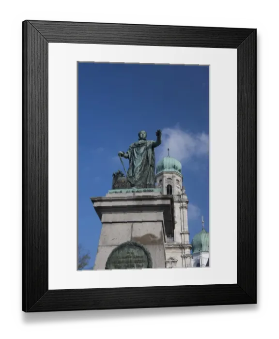 Framed Print : Germany, Bavaria, Passau. St. Stevens Cathedral, baroque exterior Framed Print : Germany, Bavaria, Passau. St. Stevens Cathedral, baroque exterior