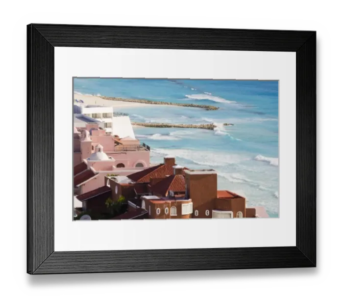 Framed Print : Mexico, Quintana Roo, Cancun, hotel zone on Isla Cancun, bordering the Caribbean Sea Framed Print : Mexico, Quintana Roo, Cancun, hotel zone on Isla Cancun, bordering the Caribbean Sea