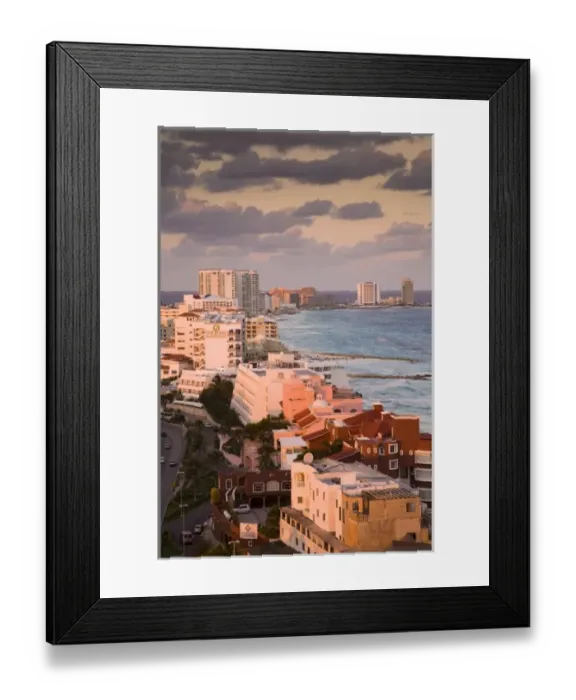 Framed Print : Mexico, Quintana Roo, Cancun, hotel zone on Isla Cancun, bordering the Caribbean Sea Framed Print : Mexico, Quintana Roo, Cancun, hotel zone on Isla Cancun, bordering the Caribbean Sea