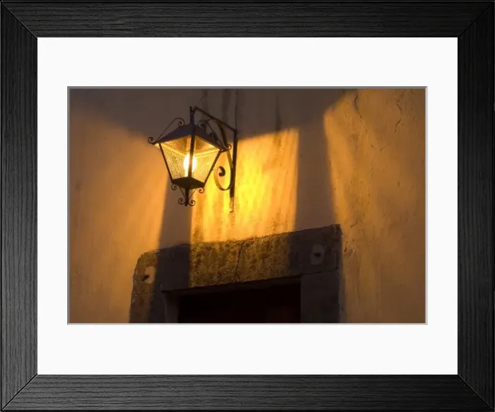 Framed Print : Early morning views of the color architecture of San Miguel de Allende, State of Guanajuato