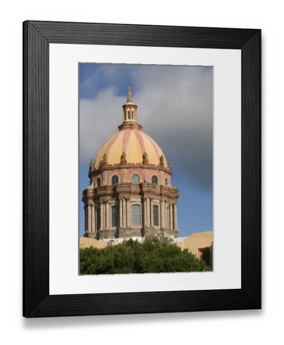 Framed Print : Church architecture, San Miguel de Allende, State of Guanajuato, Mexico Framed Print : Church architecture, San Miguel de Allende, State of Guanajuato, Mexico