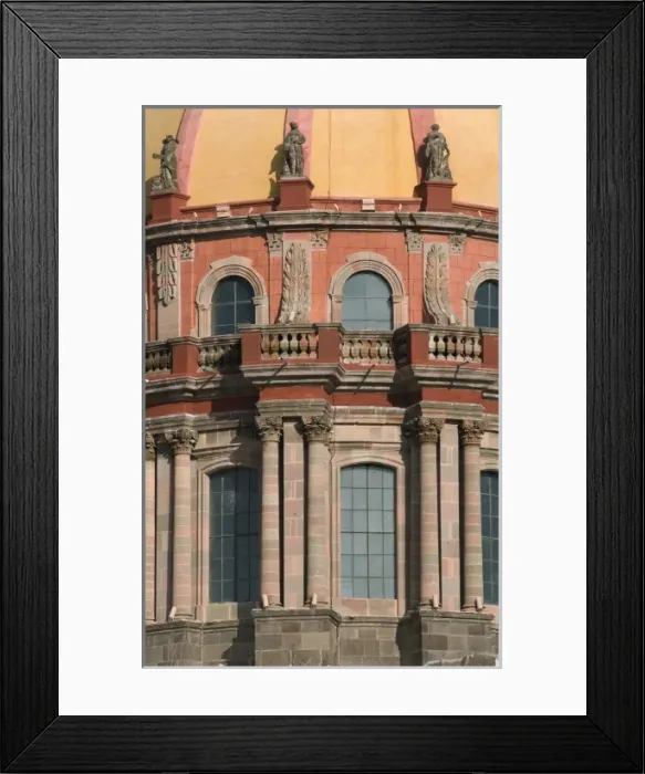 Framed Print : Church architecture, San Miguel de Allende, State of Guanajuato, Mexico Framed Print : Church architecture, San Miguel de Allende, State of Guanajuato, Mexico