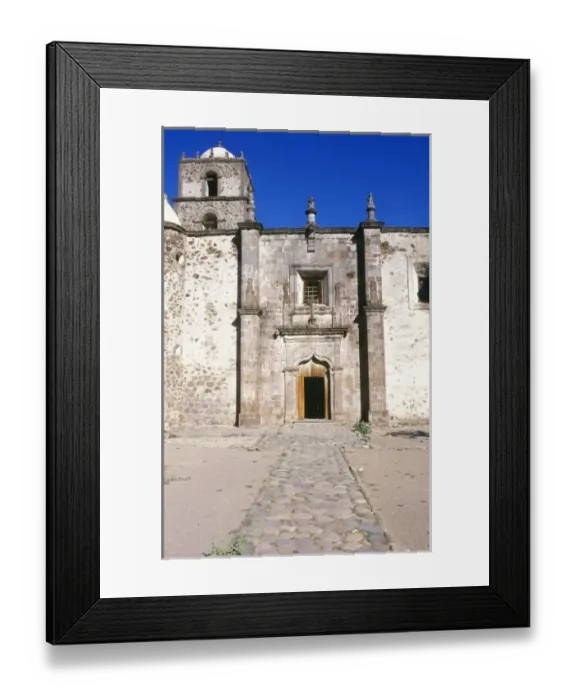 Framed Print : Mexico, Baja California Sur, San Javier, Mission San Javier de Vigge