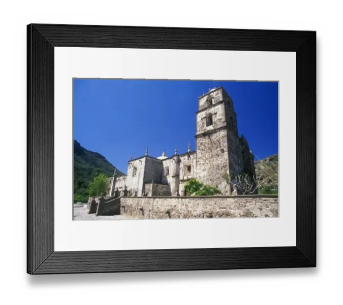 Framed Print : Mexico, Baja California Sur, San Javier, Mission San Javier de Vigge Framed Print : Mexico, Baja California Sur, San Javier, Mission San Javier de Vigge