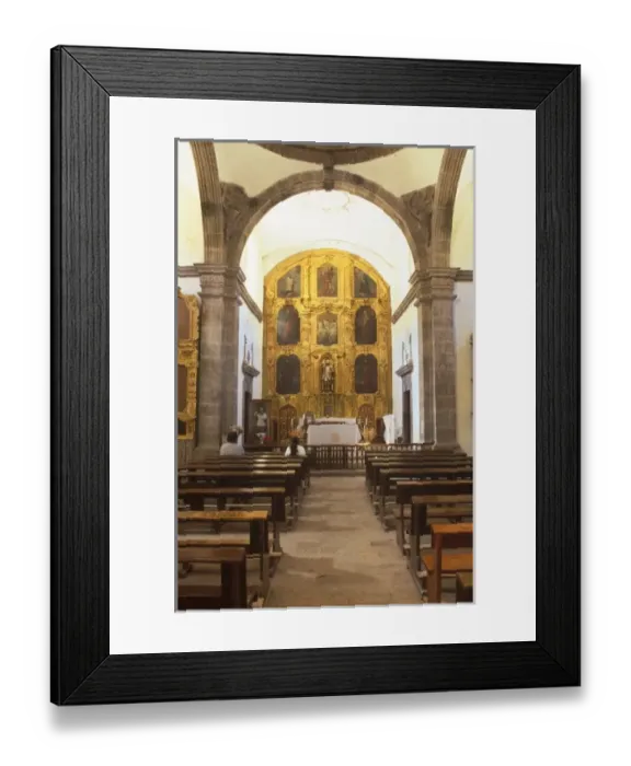 Framed Print : Mexico, Baja California Sur, San Javier, Mission San Javier de Vigge Framed Print : Mexico, Baja California Sur, San Javier, Mission San Javier de Vigge