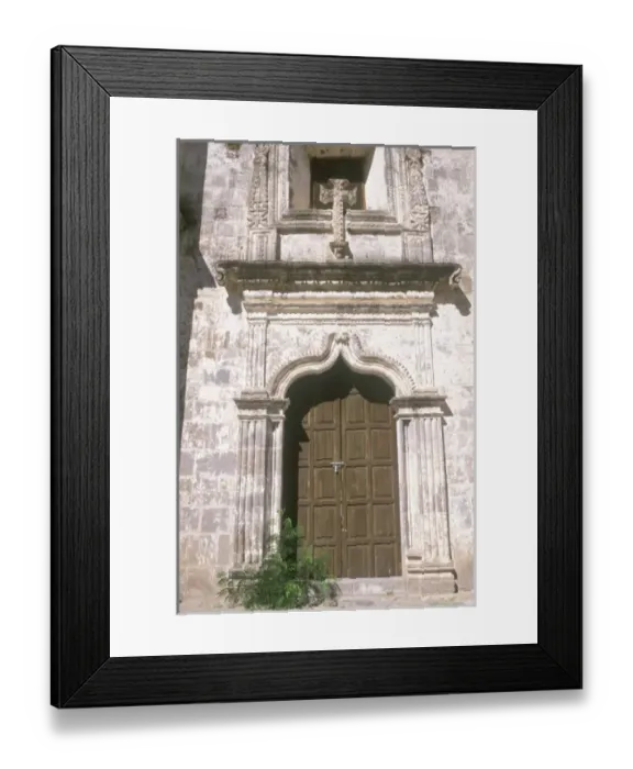 Framed Print : Mexico, Baja California Sur, San Javier, Mission San Javier de Vigge
