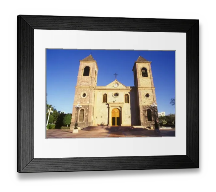 Framed Print : Mexico, Baja California Sur, La Paz, Neustra Senora de La Paz Church Framed Print : Mexico, Baja California Sur, La Paz, Neustra Senora de La Paz Church