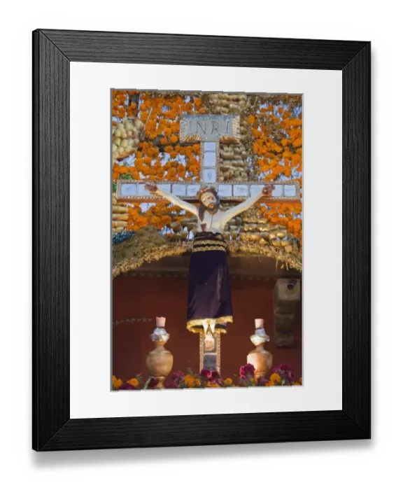 Framed Print : Mexico, Guanajuato, San Miguel de Allende, Day of the Dead Altar Framed Print : Mexico, Guanajuato, San Miguel de Allende, Day of the Dead Altar