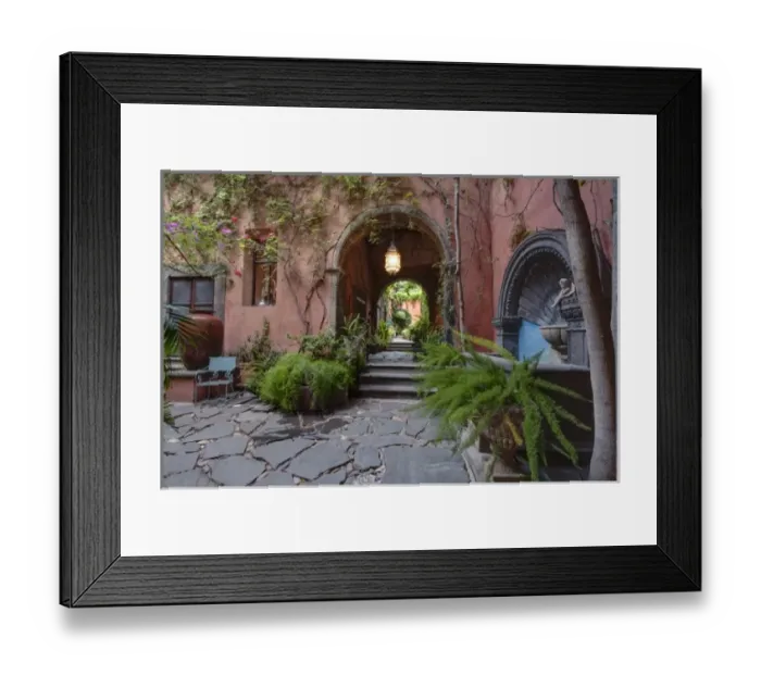 Framed Print : Mexico, Guanajuato, San Miguel de Allende, Casa Luna Pila Seca (Property Released) Framed Print : Mexico, Guanajuato, San Miguel de Allende, Casa Luna Pila Seca (Property Released)