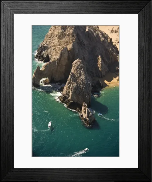 Framed Print : Aerial View of Cabo San Lucas