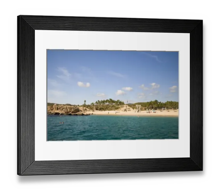 Framed Print : Chileno Bay and Beach near Cabo San Lucas, Baja California, Mexico Framed Print : Chileno Bay and Beach near Cabo San Lucas, Baja California, Mexico