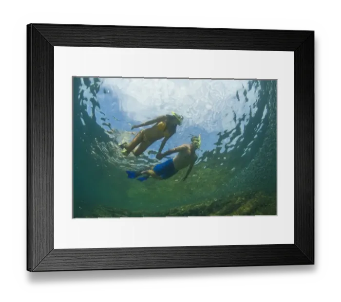 Framed Print : Latino Couple, Snorkelers, Los Islotes Marine Preserve, Espiritu Santo Island, near La Paz Framed Print : Latino Couple, Snorkelers, Los Islotes Marine Preserve, Espiritu Santo Island, near La Paz
