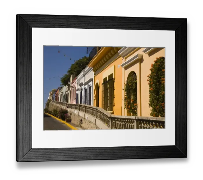 Framed Print : Old Town Historic District, Colonial Mazatlan, Sinaloa State, Mexico Framed Print : Old Town Historic District, Colonial Mazatlan, Sinaloa State, Mexico