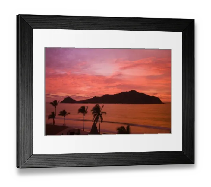 Framed Print : Aerial View of Deer Island from Golden Zone Hotel, Mazatlan, Sinaloa State, Mexico Framed Print : Aerial View of Deer Island from Golden Zone Hotel, Mazatlan, Sinaloa State, Mexico